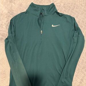 Women's Nike Dri Fit running top - size XS. Jade green